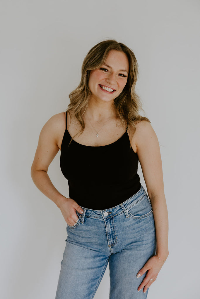 Stretchy Straight Denim - Light