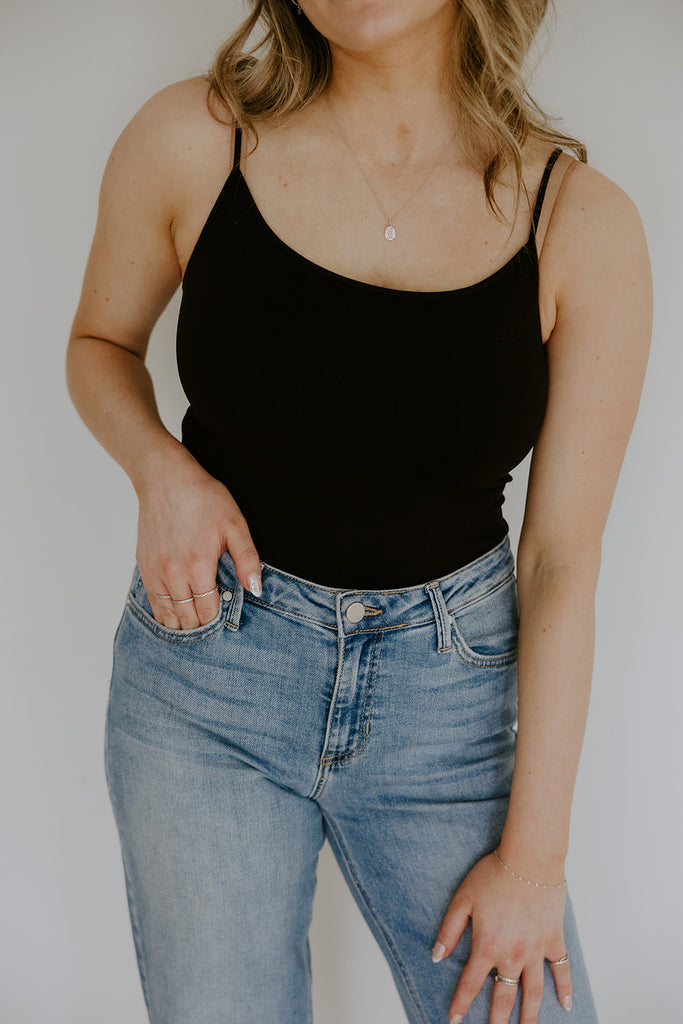 Stretchy Straight Denim - Light