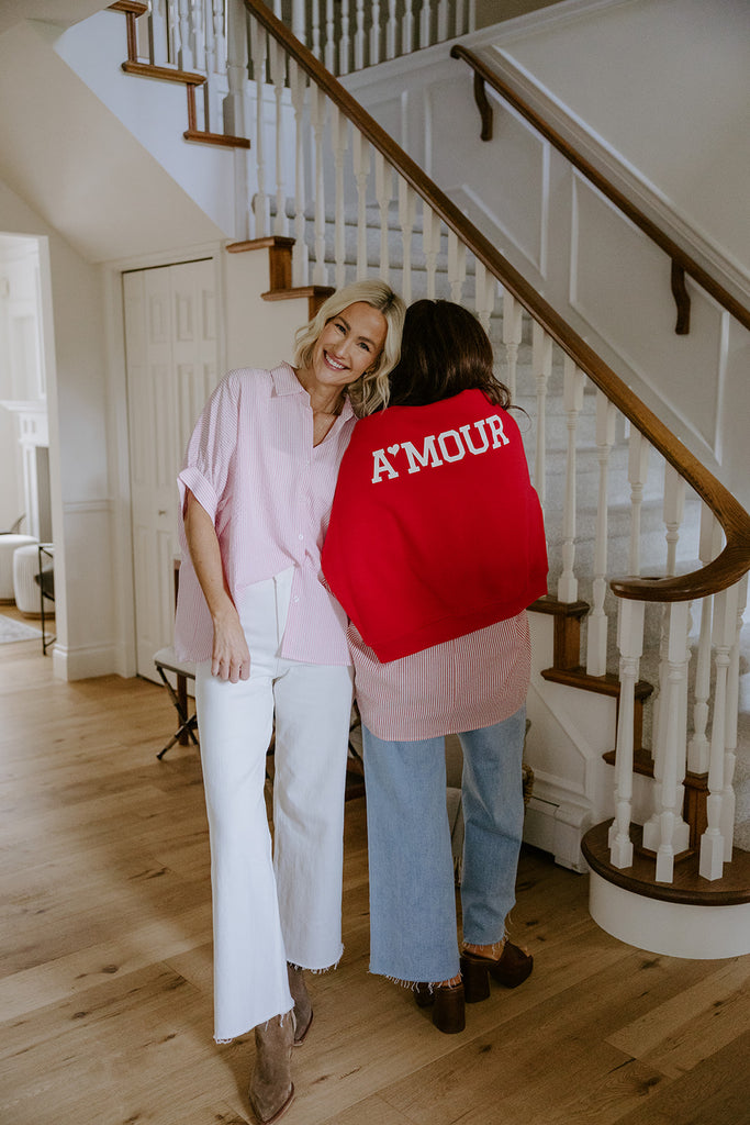 Amour Sweatshirt - Red