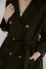 Long Trench Chloe - Black