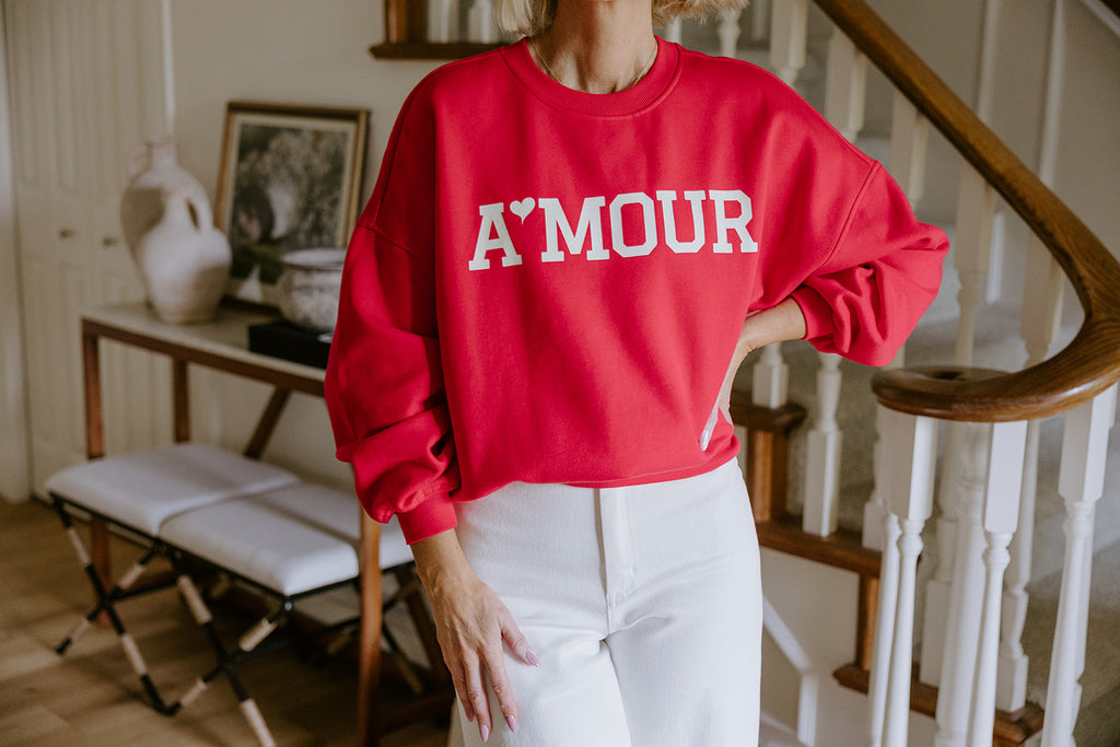 Amour Sweatshirt - Red