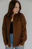 Classic Button Up - Cocoa