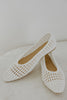 Woven Flat - White