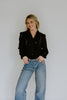 Embroidered Blouse - Black