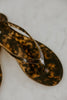 Tortoise Print Jelly Sandals
