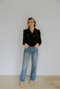 Embroidered Blouse - Black