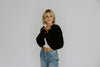 Cozy Topper Sweater - Black