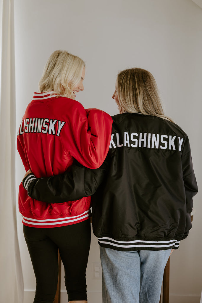 Bomber Jacket with Custom Name