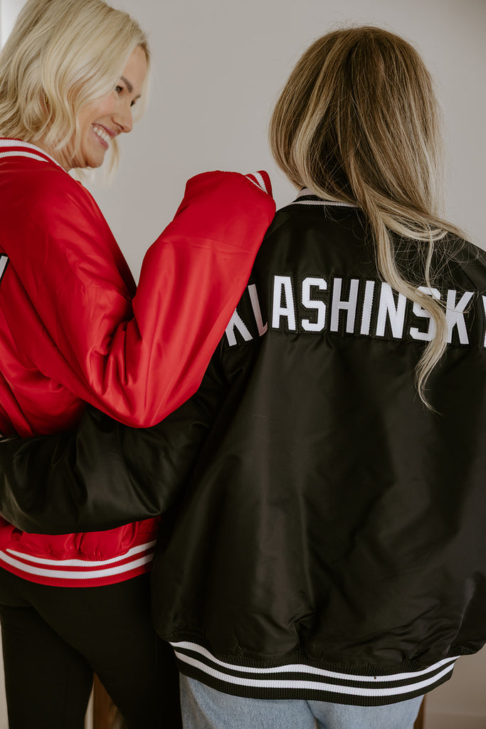 Bomber Jacket with Custom Name