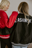Bomber Jacket with Custom Name