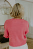 Exposed Seam Sweater - Pink