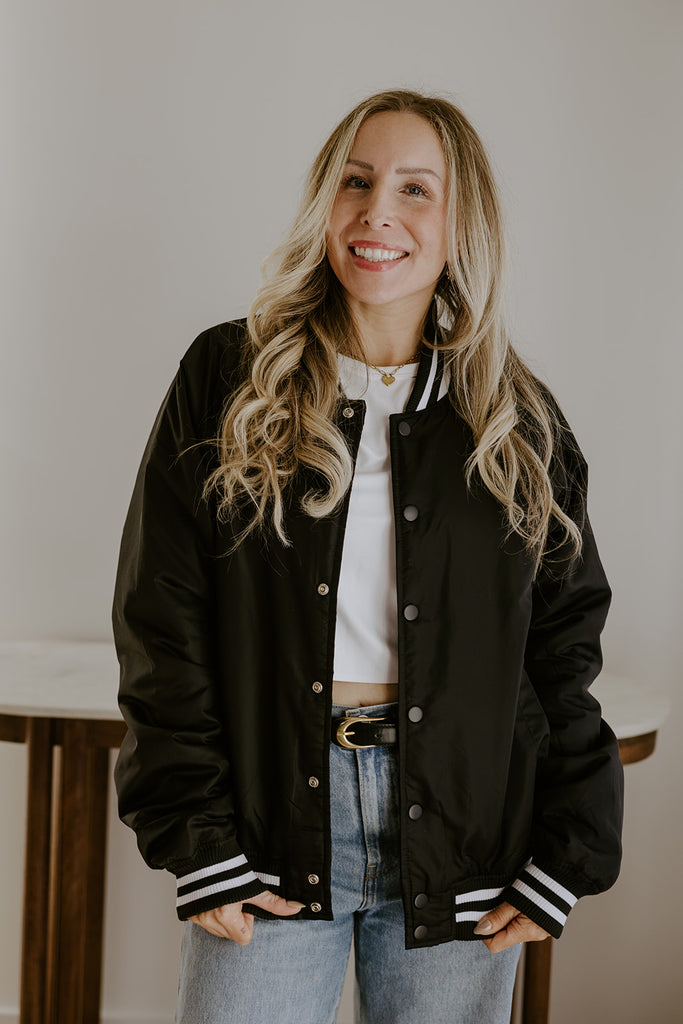Bomber Jacket with Custom Name