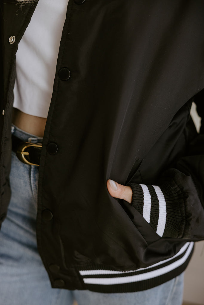 Bomber Jacket with Custom Name