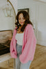 Open Cardigan - Pink