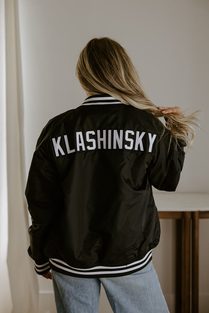 Bomber Jacket with Custom Name