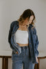Chambray/Tencel Button Up Shirt