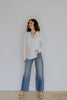 Classic Linen Button Up - White
