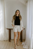 The Elevated Linen Blazer - Oatmeal