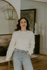 Crochet Sweater - Cream