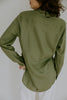 Classic Linen Button up - Olive