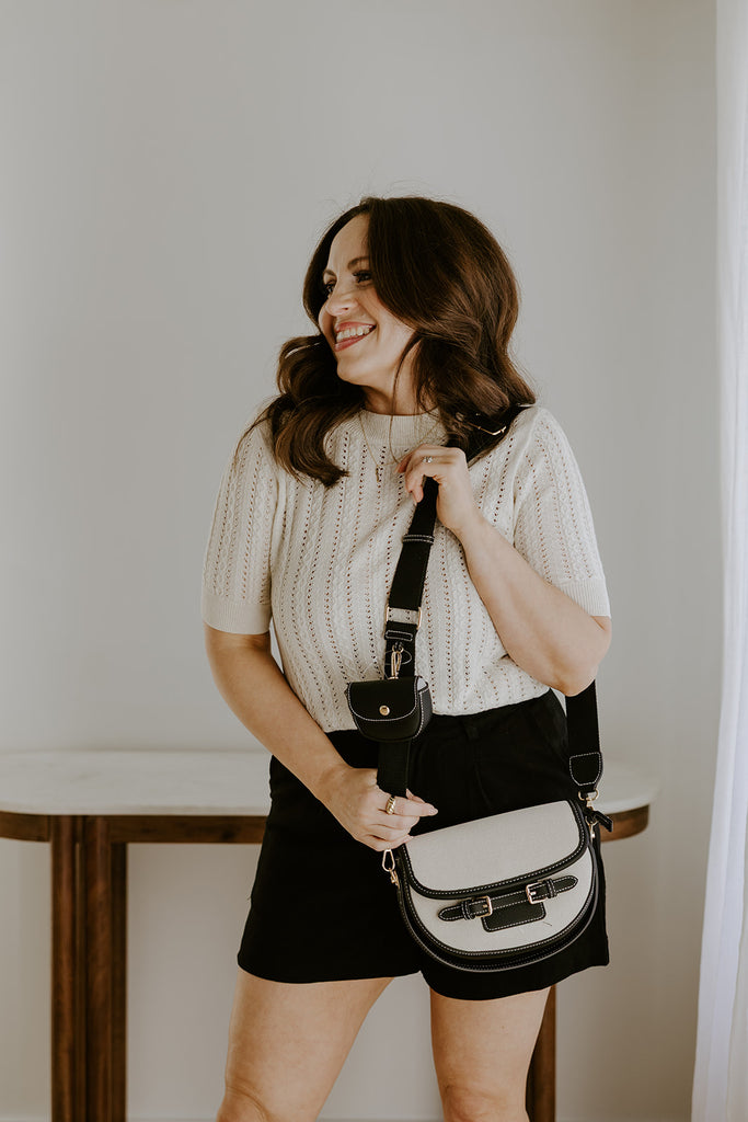 The Two-Tone Bag - Black