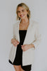 The Elevated Linen Blazer - Oatmeal