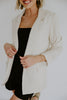 The Elevated Linen Blazer - Oatmeal