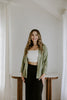 Classic Linen Button up - Olive