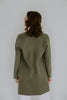 Open Cardigan with Pockets - Olive