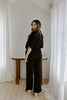 Linen Button Up Shirt - Black