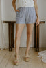 Classic Cut Striped Short - Blue