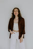 Classic Linen Button Up - Chocolate