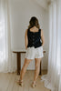 Navy Multi Stripe Short