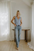 Striped Summer Vest - Blue