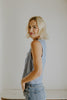 Striped Summer Vest - Blue