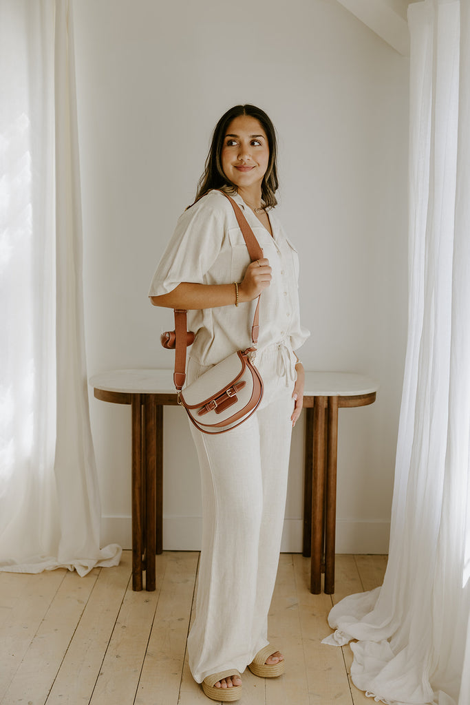 The Two-Tone Bag - Tan