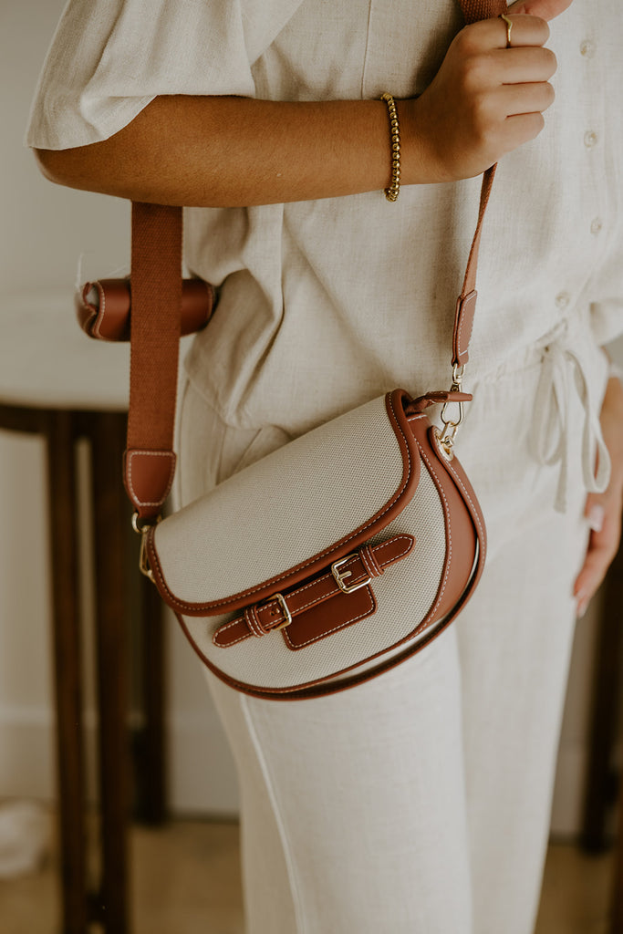 The Two-Tone Bag - Tan