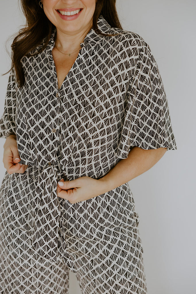 Black & White Printed Set