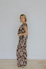 Resort Print Two Piece Set - Brown