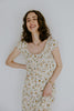 Floral Midi Dress - Yellow