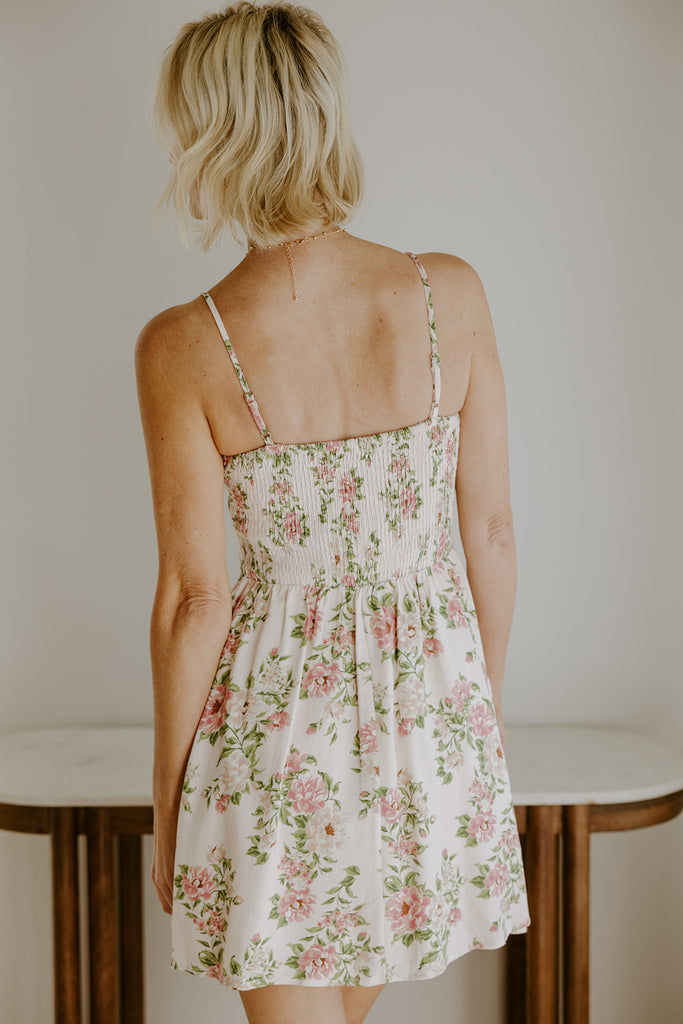 Dreaming Floral Dress - Pink