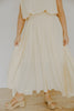 Bubble Top & Midi Skirt Set - Yellow