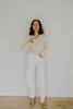 Striped Classic Cardi - Yellow