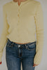 Classic and Simple Cardi - Yellow