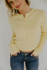 Classic and Simple Cardi - Yellow