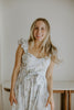 Corset Floral Dress - Blue