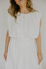 Bubble Top & Skirt Set - White
