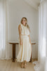 Bubble Top & Midi Skirt Set - Yellow