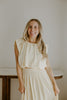 Bubble Top & Midi Skirt Set - Yellow