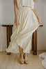 Bubble Top & Midi Skirt Set - Yellow